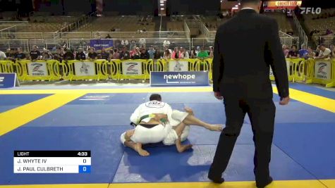 JAMES WHYTE IV vs JASON PAUL CULBRETH 2023 Pan Jiu Jitsu IBJJF Championship