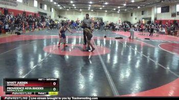 Round 5 - Providence Asya Rhodes, Burnsville Blaze vs Wyatt Jueden, Watertown-mayer