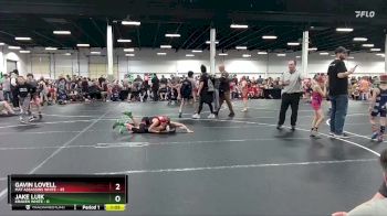 84 lbs Round 5 (8 Team) - Gavin Lovell, Mat Assassins White vs Jake Luik, Kraken White