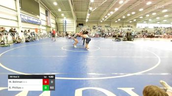 220 lbs Rr Rnd 3 - Matthew Bollman, MI Bad Boys Gold vs Bryce Phillips, Beast Of The East