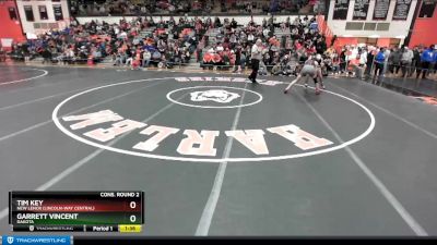 170 lbs Cons. Round 2 - Tim Key, New Lenox (LINCOLN-WAY CENTRAL) vs Garrett Vincent, DAKOTA