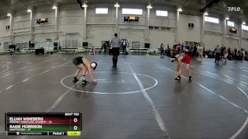 88 lbs Round 1 - Raige Morrison, Unattached vs Elijah Wineberg, Prodigy Wrestling Academy