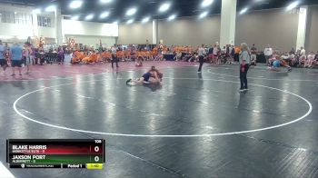 106 lbs Round 9 (10 Team) - Jaxson Port, Alburnett vs Blake Harris, Hawkstyle Elite