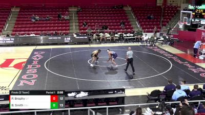 197 lbs Finals (2 Team) - Patrick Brophy, The Citadel vs Benjamin Smith, Cleveland State