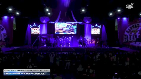Cheer Extreme - Raleigh - Code Black [2025 L6 International Open Coed - NT Day 1] 2025 ASC Battle Under the Big Top Grand Nationals