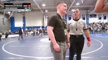 285 lbs Round Of 16 - Brian Waller-Reitano, Central Catholic vs John Bermudez, Minnechaug