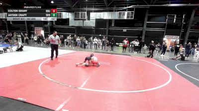 66 lbs Rr Rnd 1 - Colten Grant, Benjamin Brawlers vs Jayden Craft, Trybe
