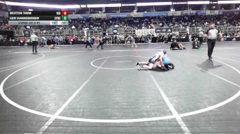 100 lbs Consi Of 8 #1 - Bexton Timm, Viking WC vs Levi Kanngiesser, Cywc