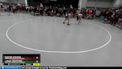 144 lbs Semifinal - Logan Crowther, Sanderson Wrestling Academy vs Hunter Stevens, Sarbacker Wrestling Academy