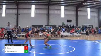 115 lbs Quarterfinal - Brooklyn Jones, Team Aggression vs Jayden Bazemore, Boneyard