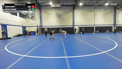 126 lbs Quarterfinal - Aiken Smith, Team Nauman Wrestling Club vs Brian Corbin, Wyoming Seminary