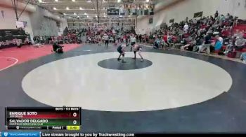 113 Boys Cons. Round 2 - Salvador Delgado, Chatfield Wrestling Club vs Enrique Soto, Jefferson