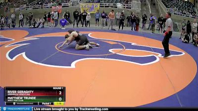 152 lbs Round 1 - River Geraghty, Sherwood Wrestling vs Matthew Trunde, Amity Mat Club