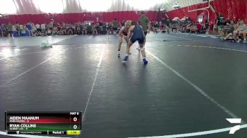 126 lbs Round 3 (10 Team) - Aiden Maanum, Park Rapids vs Ryan Collins, Albert Lea