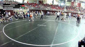 112 lbs Cons. Round 2 - Jacob Niewohner, Elgin Wolfpack vs Cole Shannon, Warrior Wrestling Academy