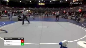 109 lbs Quarterfinal - Zachary Covolo, RawTown Elite vs Noah Torres, BlackCat WC