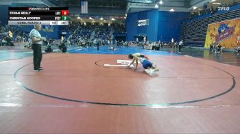 126 lbs Cons. Round 2 - Christian Hoopes, Washington Township vs Ethan Reilly, Lake Highland Preparatory School