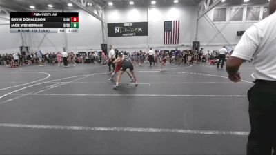 120 lbs Round 5 (6 Team) - Gavin Donaldson, South Side WC Black vs Jace Weinerman, GPS Red