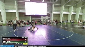 95 lbs Quarterfinal - Cael Imlay, Iron County Wrestling Academy vs Noah Ahn, Sanderson Wrestling Academy