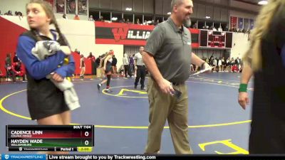 115 C Round 2 - Cadence Linn, Colfax-Mingo vs Hayden Wade, Williamsburg