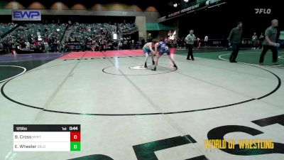 125 lbs Consi Of 64 #1 - Brody Cross, Myrtle Point Mat Club vs Eli Wheeler, Orland