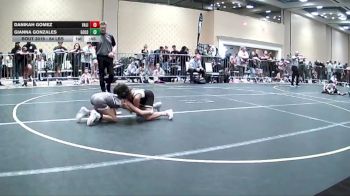 64 lbs Consi Of 8 #1 - Danikah Gomez, Valiant College Prep vs Gianna Gonzales, Gold Rush Wr Ac