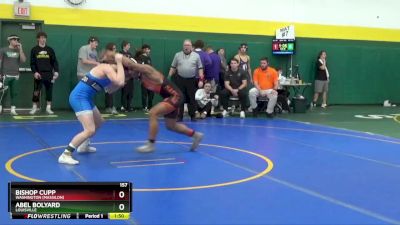 157 lbs Champ. Round 2 - Abel Bolyard, Louisville vs Bishop Cupp, Washington (massilon)