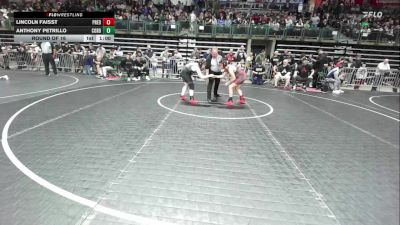 125 lbs Round Of 16 - Lincoln Faisst, Predators vs Anthony Petrillo, Cordoba Trained