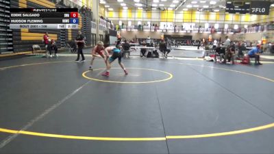 106 lbs Champ. Round 1 - Eddie Salgado, Sebolt Wrestling Academy vs Hudson Fleming, Big Game Wrestling Club