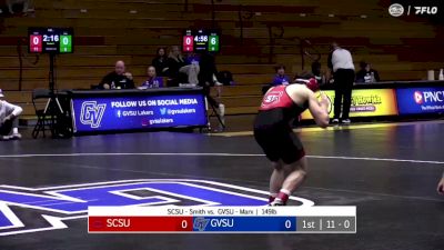 149 lbs Round 2 (4 Team) - Eran Marx, Grand Valley State vs Jeroen Smith, St. Cloud State