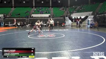 152 lbs Quarterfinal - Logan Lacharite, Southside, Gadsden vs Brady McKee, Saint Clair County