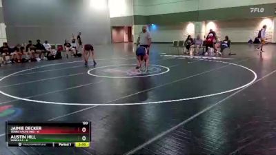 120 lbs Placement Matches (16 Team) - Jaimie Decker, Terre Haute Red vs Austin Hill, Wakulla