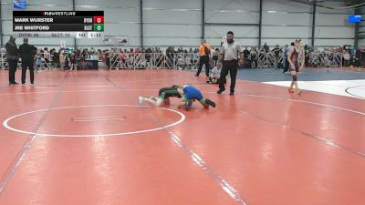 92 lbs Round 2 - 10:30am Friday - Mark Wurster, Dynasty Death Row vs Jre Whitford, Select