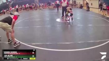 35 lbs Semis & 1st Wrestleback (8 Team) - Kohen Morris, Backyard Brawlers Red vs Leo Blair, The Untouchables