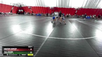 106 lbs Round 1 (6 Team) - Ashton Harcey, Cambridge-Isanti White vs Tad Moore, Geneseo White