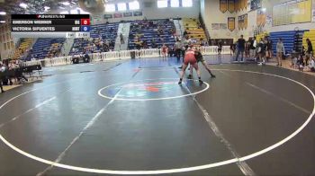 110 lbs Round 2 (6 Team) - Victoria Sifuentes, Head Hunters vs Emerson Webber, Big Money Moving