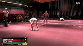 106 lbs Round 3 - Jayden Steapp, Solon vs Kyler Happel, Lisbon