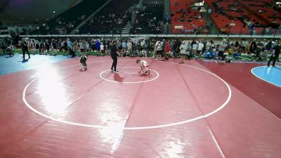 126 lbs Quarters - Hawke Garrett, Wisconsin vs Dominic Nowlin, Oregon