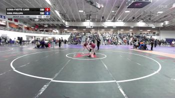 138 lbs Cons. Round 2 - Kira Phillipa, Texas Woman`s University vs Cora-Yvette Carr, Texas Woman`s University