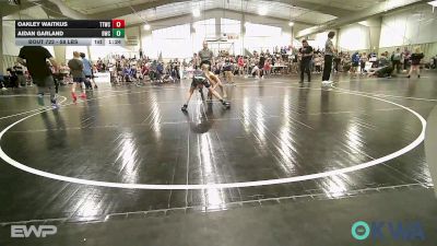 58 lbs Rr Rnd 3 - Oakley Waitkus, Team Tulsa Wrestling Club vs Aidan Garland, Berryhill Wrestling Club