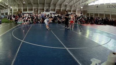 105 lbs Cons. Semis - Nox O'Brien, Wasatch Wrestling Club vs Xander Poulin, Arizona