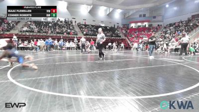83 lbs Consi Of 4 - Isaac Flewellen, Victory Youth Wrestling vs Conner Roberts, Raw Wrestling Club