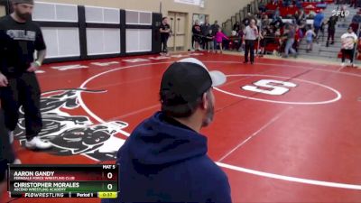 108 lbs Round 2 - Aaron Gandy, Ferndale Force Wrestling Club vs Christopher Morales, Ascend Wrestling Academy