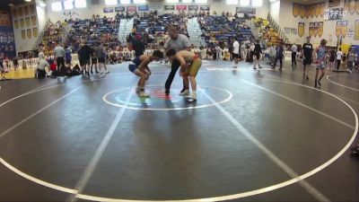 138 lbs Cons. Round 6 - Isaac Santos, Camden County Outsiders vs Mateus Sgai, Maximum Performance