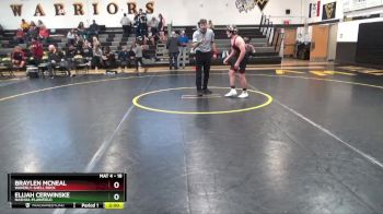 18 lbs Round 1 - Elijah Cerwinske, Nashua-Plainfield vs Braylen McNeal, Waverly-Shell Rock