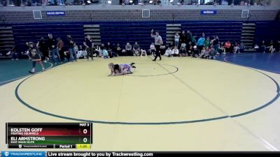 66 lbs Quarterfinal - Eli Armstrong, East Idaho Elite vs Kolsten Goff, Fighting Squirrels