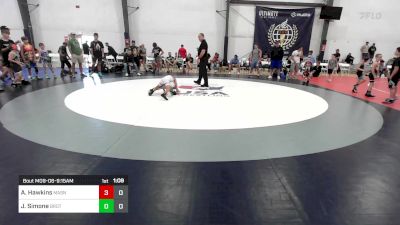 48 lbs Rr Rnd 6 - Apollo Hawkins, Mat Assassins K8 A vs Jordan Simone, Brothers Of WOW