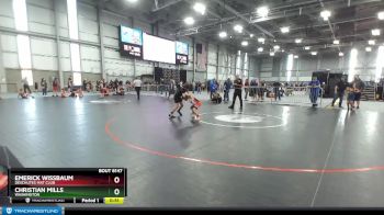 83-89 lbs Round 3 - Emerick Wissbaum, Deschutes Mat Club vs Christian Mills, Washington