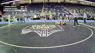 Girls-170 lbs Semifinal - Maddie Hayden, Caledonia Hs Girls vs Victoria Carter, Waverly Hs Girls