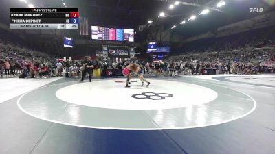 140 lbs Champ. Rd Of 64 - Ilyana Martinez, MO vs Kiera Depinet, OH